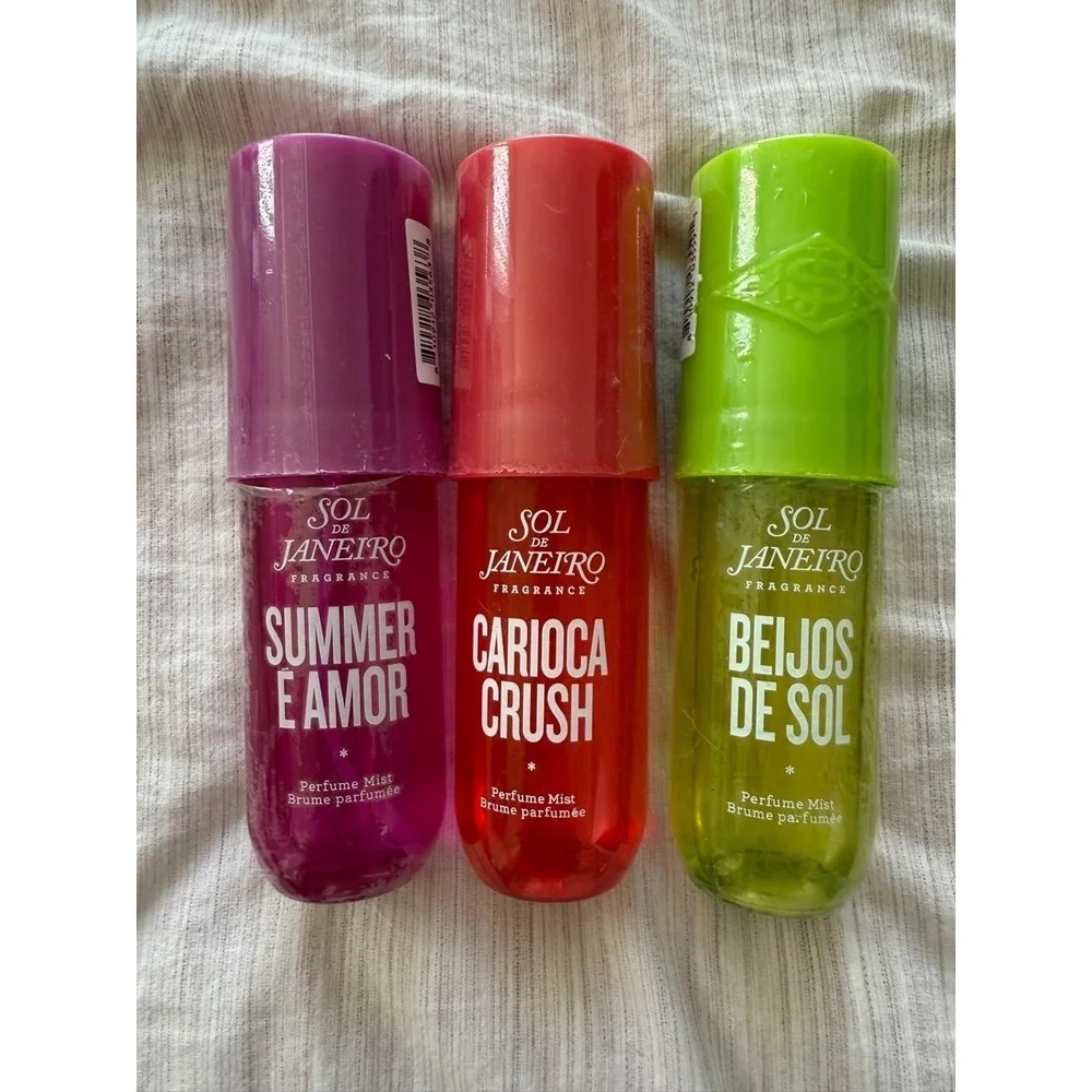 Sol de Janeiro Limited Edition Set Summer E Amor Carioca Crush Beijos de Sol - Picture 1 of 3